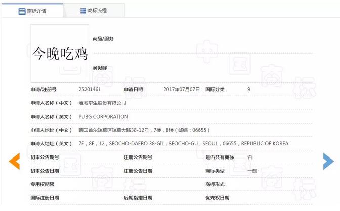 备受争议的今晚吃鸡”商标竟然被驳回！