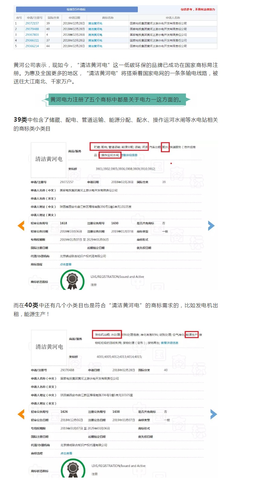 中国首例电能产品商标诞生了，“清洁黄河电”，那是黄河洁还是电力清呢？