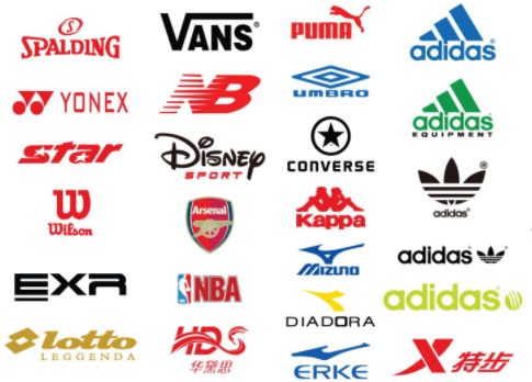 所有品牌运动鞋标志图片