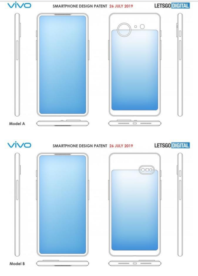 vivo新双屏手机两种全新外观专利获批