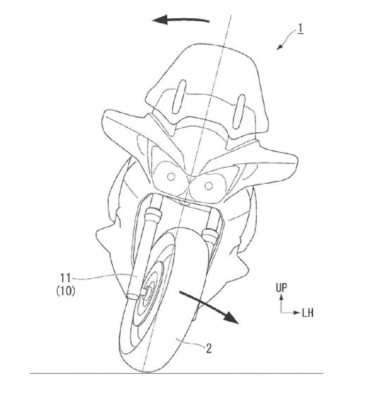 2021年8月5日本田摩托曝光新专利：可自动转向、可低速跟随