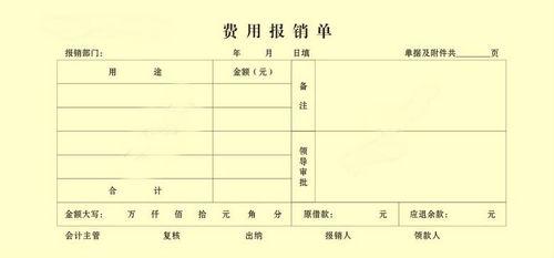 报销单报销内容怎么填(财务报销单的填写规范)