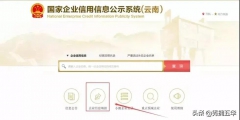 企业信用公示信息系统云南(企业公示系统工商年检流程)