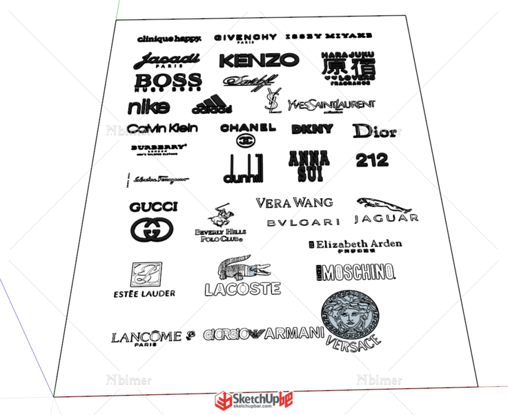 奢侈品衣服logo大全（奢侈品牌服装logo及中文名）
