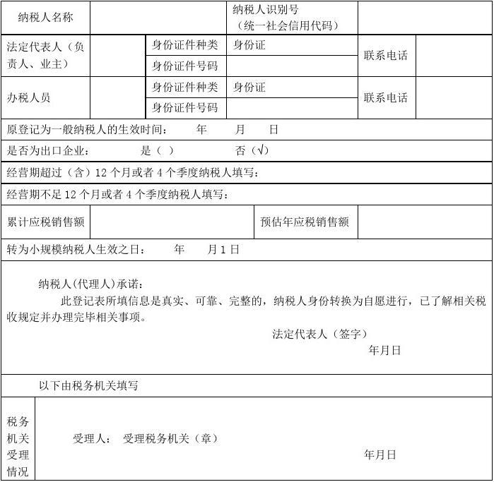 一般纳税人资格的申请材料（一般纳税人资格认定需要什么资料）