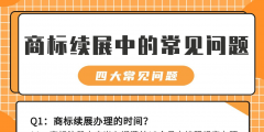 注册商标每次续展有效期（注册商标每次续展有效期为年）