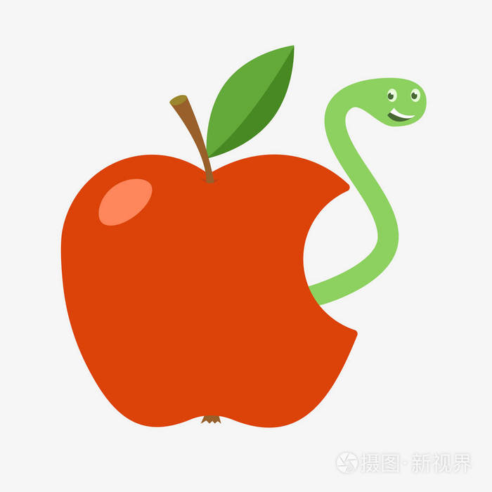 苹果被咬掉一口的寓意（苹果被咬掉一口,想告诉我们什么）