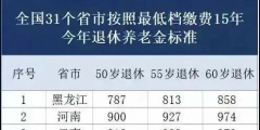 缴纳社保15年能领多少钱(15年社保退休工资表)