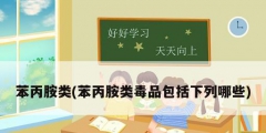 苯丙胺类(苯丙胺类毒品包括下列哪些)