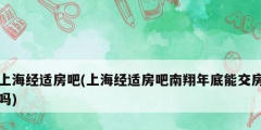 上海经适房吧(上海经适房吧南翔年底能交房吗)