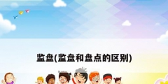 监盘(监盘和盘点的区别)